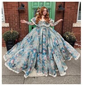 NWT Selkie The Chateau Paper Romance Novel Dress Gown Size X-Large